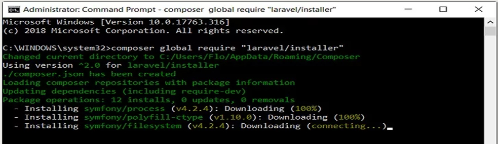 Cara Install Laravel 5.8