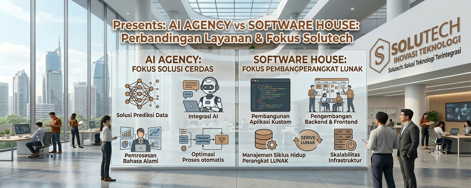 software house vs ai agency